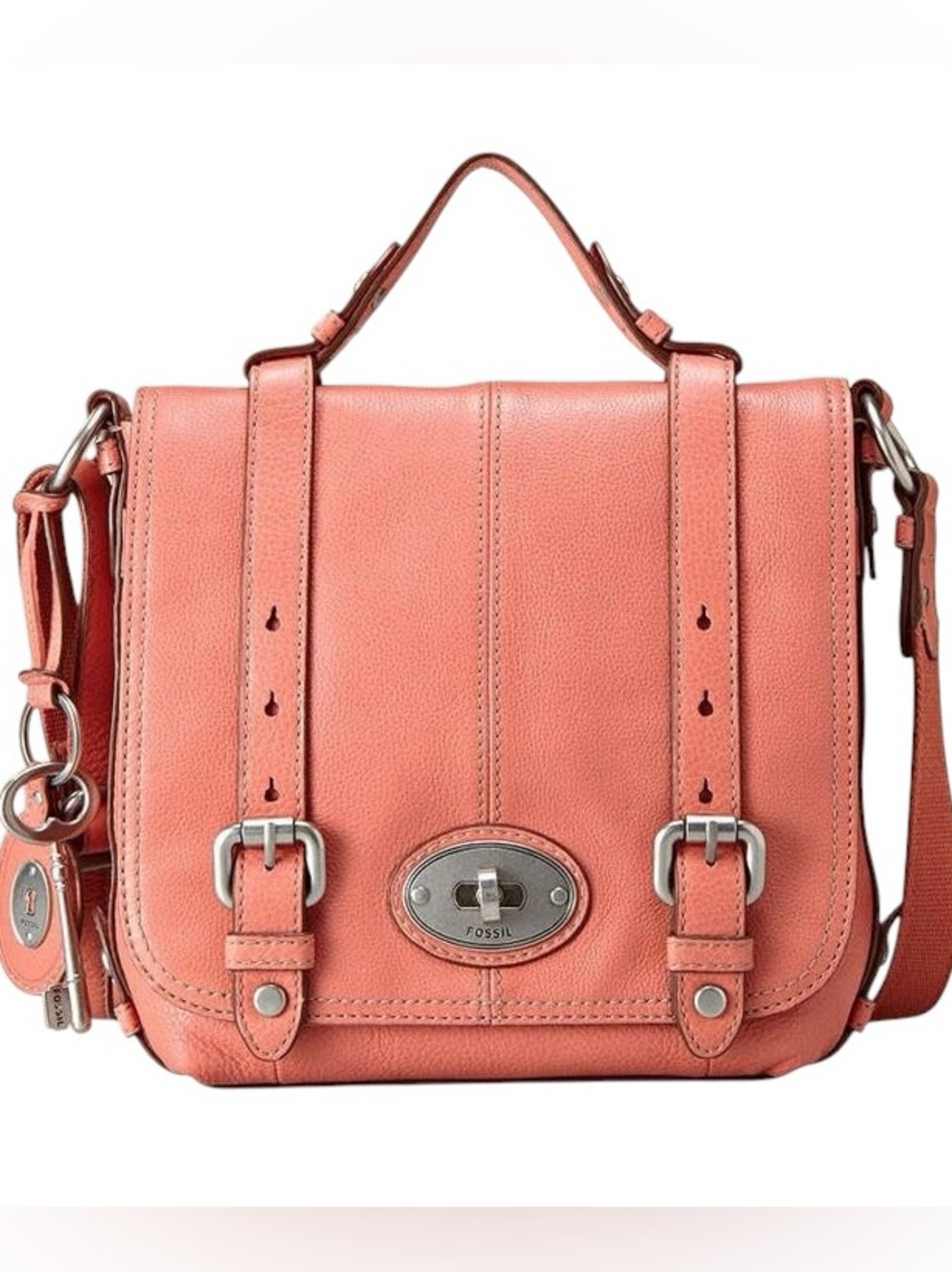 RARE Fossil Maddox Messenger Bag High Quality Leather Y2K Purse